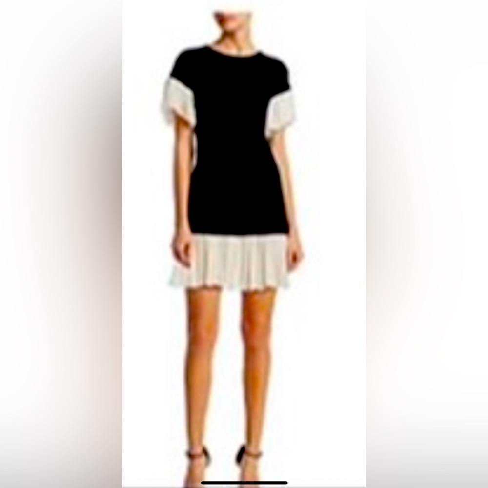 Cinq à Sept - Rosaria Ruffle Hem Mini Dress